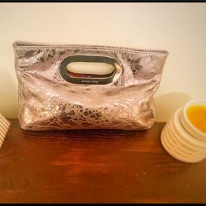 ❗️SOLD❗️Silver Michael Kors Clutch Bag